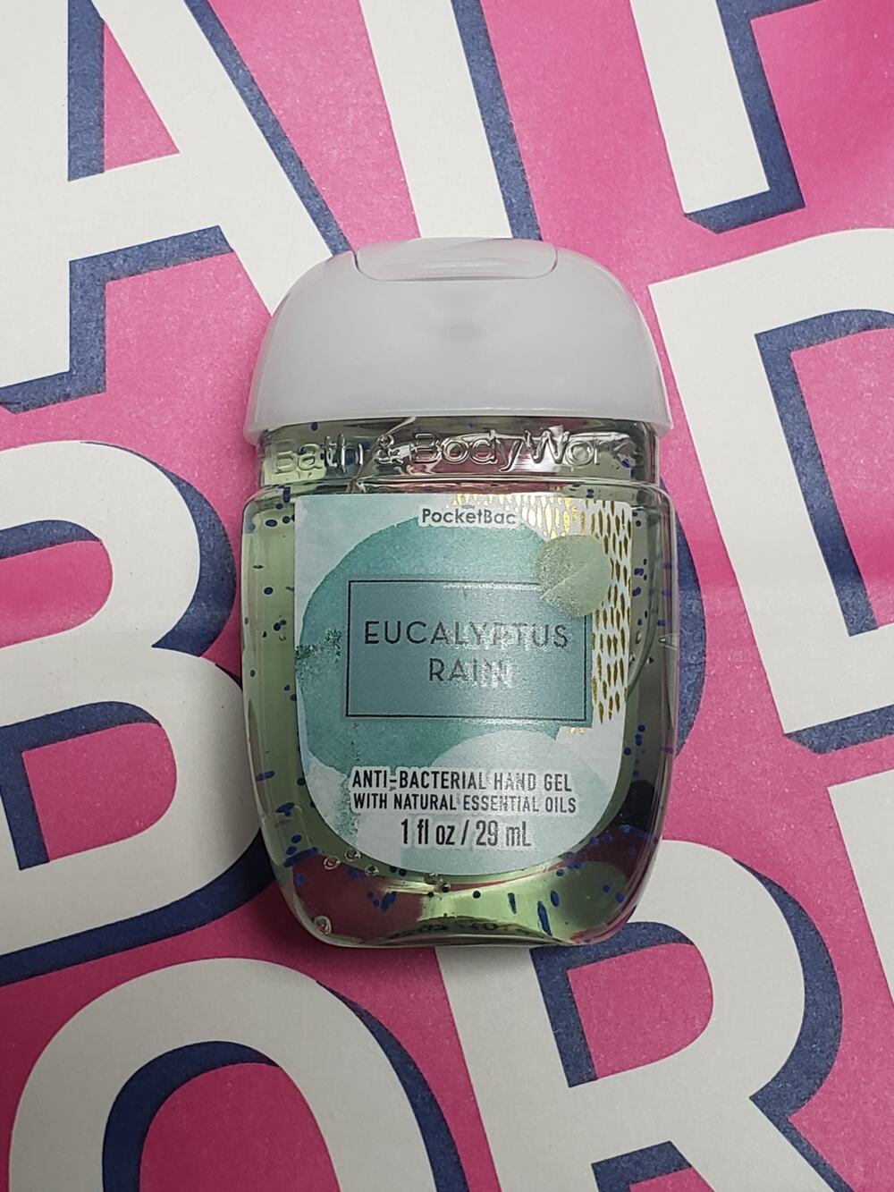 BBW Eucalyptus Rain PocketBac Refill x5 Packs Total